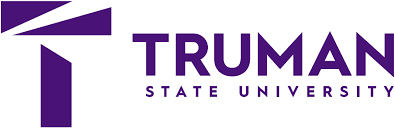 Truman State University logo with purple geometric shapes and bold text reading "TRUMAN STATE UNIVERSITY.
